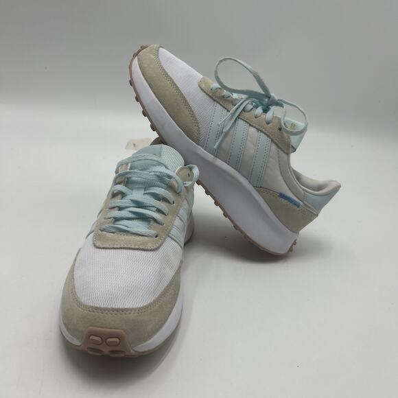 Adidas Run 70s Cloud White Almost Blue Off White GX1724 Women's Size 8 - Picture 1 of 12